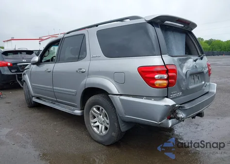 2003 Toyota Sequoia Limited V8 из США, поврежденный, VIN 5TDBT48A73S191129